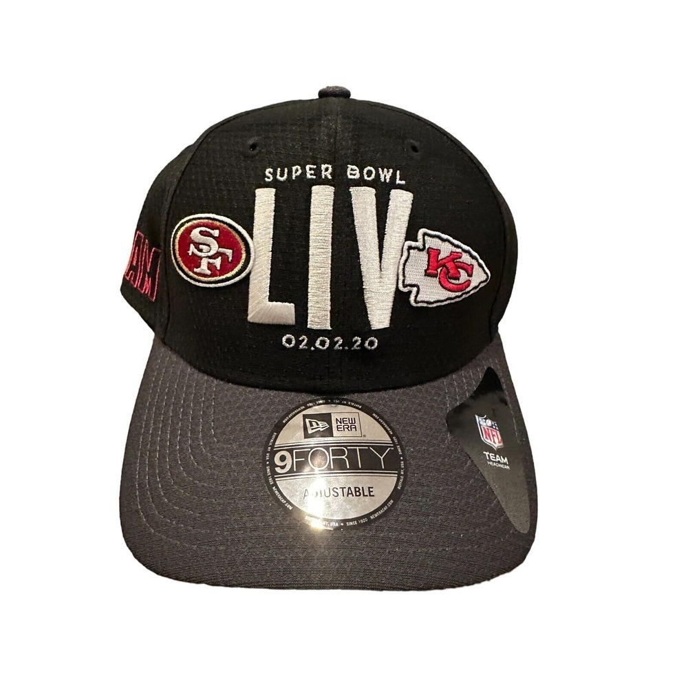 New Era Super Bowl LIV 49ers Chiefs New Era Cap Miami Rare Brand New With Labels